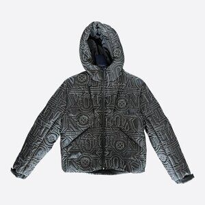 Louis Vuitton Black & White Snow Capsule Puffer Jacket